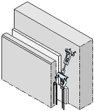 Fig. 3: Ingebouwd gevelplaatanker