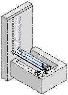 Fig. 5: Borstweringsanker ingebouwd